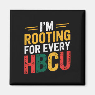 Hbcu Black History Month ich unterstütze jedes Hbc Magnet