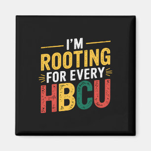 HBCU Black History Month ich unterstütze jedes HBC Magnet
