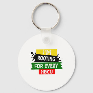 HBCU Black History Month ich unterstütze jedes HBC Schlüsselanhänger