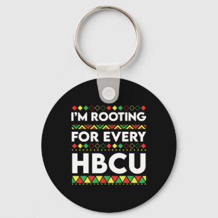 HBCU Black History Month ich unterstütze jedes HBC Schlüsselanhänger