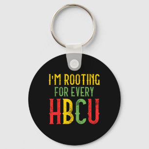 HBCU Black History Month Ich unterstütze jedes HBC Schlüsselanhänger