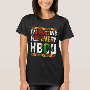 HBCU Black History Month ich unterstütze jedes HBC T-Shirt