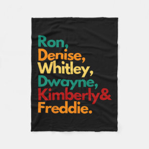 Hbcu Black Uni Graduates Whitley Retro für Wom Fleecedecke