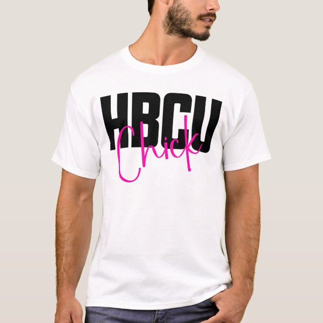 HBCU Chick Black History Women's HBCU T-Shirt (Vorderseite)