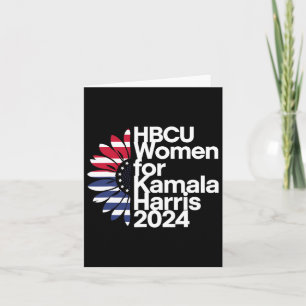 Hbcu Frauen für Kamala Harris 2024 Politisch Karte