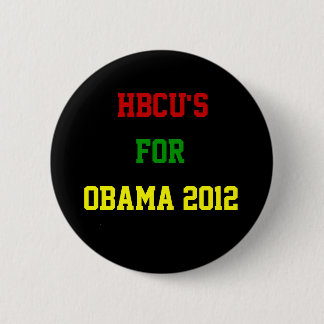 HBCU für Obama Button