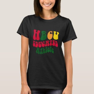 Hbcu-gebildeter Athlet-Schwarze Hochschul-Absolven T-Shirt
