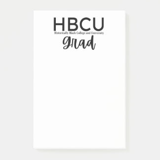 HBCU Grad Post Post-it Klebezettel