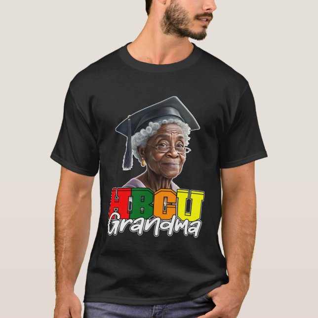 HBCU Grandma Historical Black college Apparel For  T-Shirt (Vorderseite)