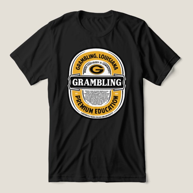 HBCU_Heineken-Tshirt_GRAMBLING Tri-Blend Shirt (Design Vorderseite)