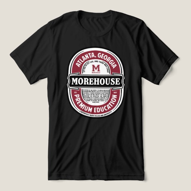 HBCU_Heineken-Tshirt_MOREHOUSE Tri-Blend Shirt (Design Vorderseite)