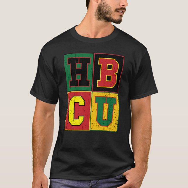 HBCU Historisch Black Uni University HBCU T-Shirt (Vorderseite)