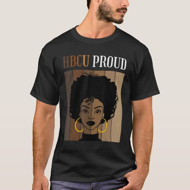 HBCU Proud Historical Black Colleges Universities  T-Shirt (Vorderseite)