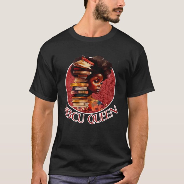 HBCU Queen Alumni Apparel Historical Black college T-Shirt (Vorderseite)