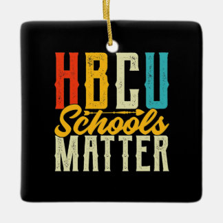 HBCU Schulen Matter Keramikornament