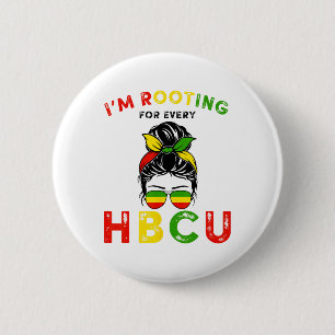 Hbcu Schwarze Geschichte Unordentlicher Dutt Ich F Button