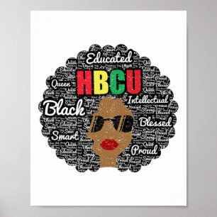 Hbcu-Shirt Alumni einer historischen schwarzen Hoc Poster