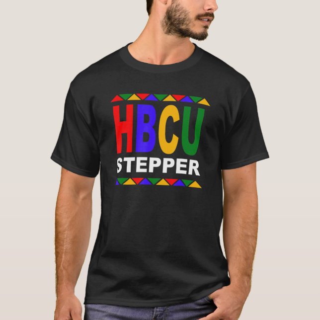 HBCU Stepper Non Greek Step Show T-Shirt (Vorderseite)