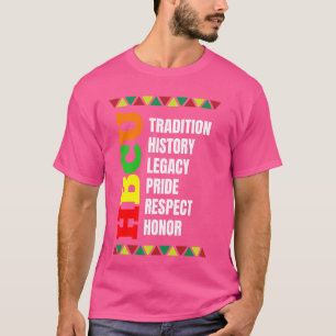 HBCU Uni Frauen Historisch Schwarze Universitäten T-Shirt
