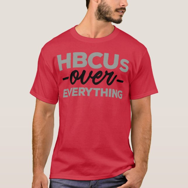 HBCUs Über Alles lustig T-Shirt (Vorderseite)