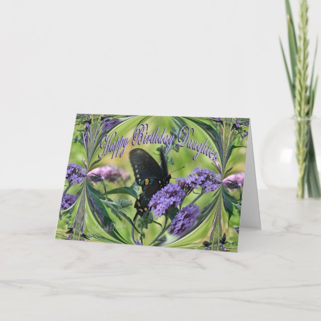 HBday zu Tochter-besonders anfertigen Karte (Vorderseite)