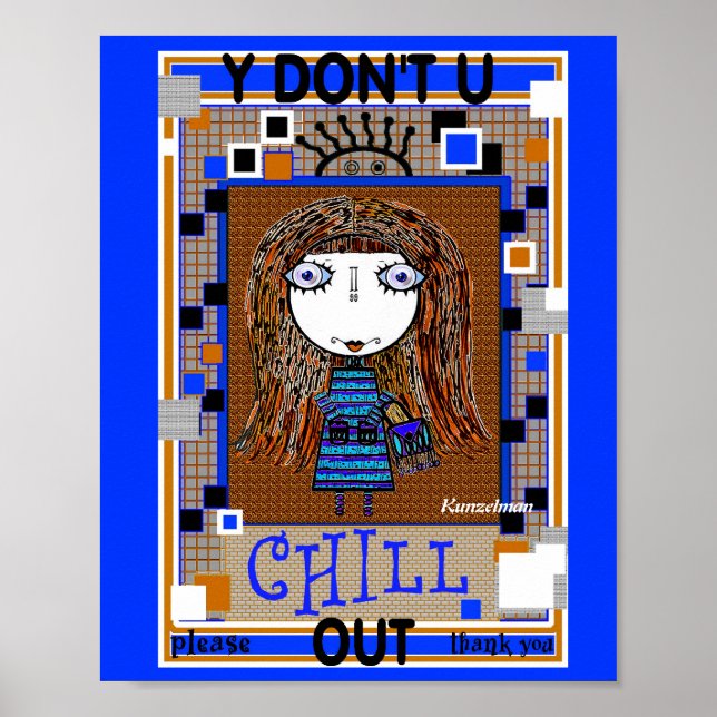 HBM POSTER CHILL (Vorne)