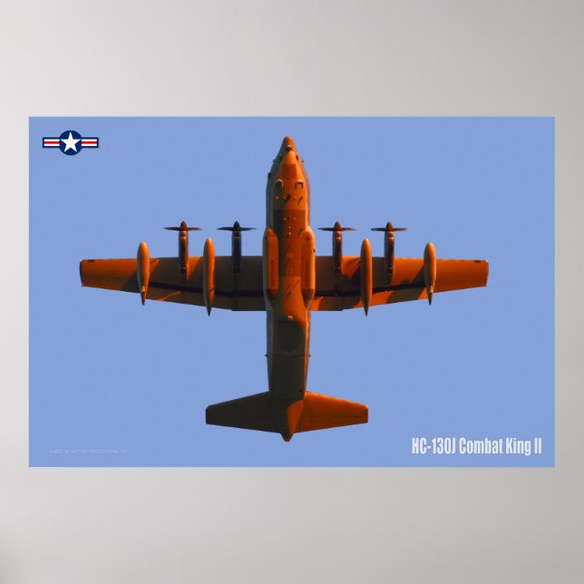 HC-130J COMBAT KING II POSTER (Vorne)