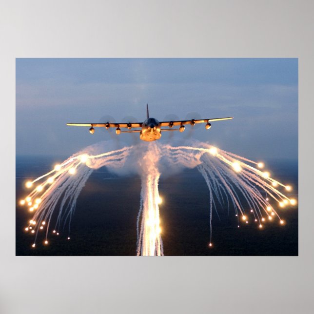 HC-130P/N-Kampfjets Poster (Vorne)
