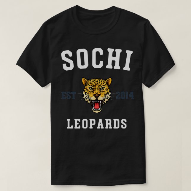 HC Sochi, kontinentales Hockey Team 2 T-Shirt (Design vorne)