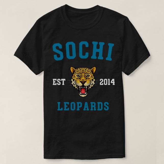 HC Sochi, kontinentales Hockey-Team T-Shirt (Design vorne)