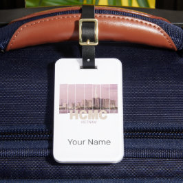 HCMC Saigon (Ho-Chi-Minh-City) Skyline Vietnam Gepäckanhänger