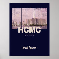 HCMC Saigon (Ho-Chi-Minh-City) Skyline Vietnam