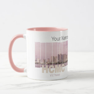 HCMC Saigon (Ho-Chi-Minh-Stadt) Skyline Vietnam Tasse