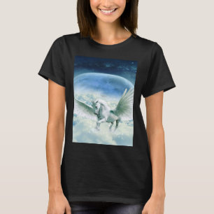 HD-Hintergrundbild Pegasus Wolf weiße Pferde Löwe T-Shirt