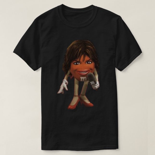 HD Lisa Rinna M&M Reporter Twitter Meme Sticker T-Shirt (Design vorne)