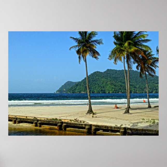 HD Maracas Beach Poster (Vorne)