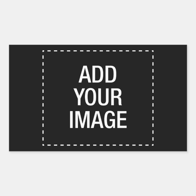 hd rechteckiger aufkleber (Vorderseite)