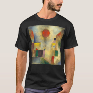 Hd. Red Balloon von Paul Klee. Hoch T-Shirt