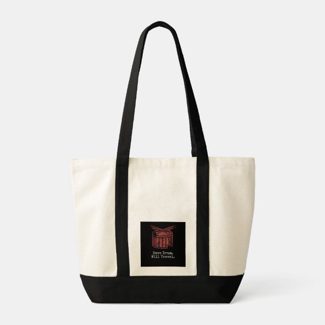 HD.WT Tote Bag - Schwarz Tragetasche (Rückseite)