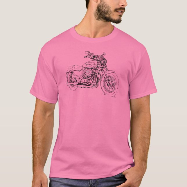 HD XL1200C kundenspezifisches Sportster 2011 T-Shirt (Vorderseite)