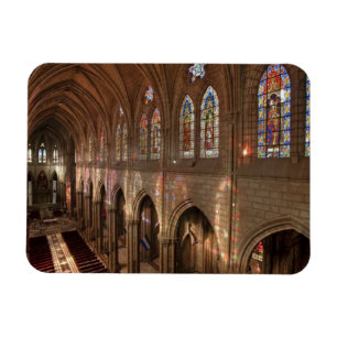 HDR-Bild des Basilika-Innenraums, Quito, Ecuador Magnet