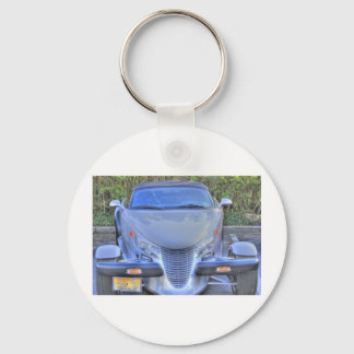HDR, Gray Plymouth Prowler bereit zum Gehen Schlüsselanhänger