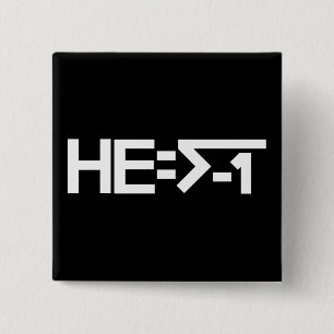 HE=√-1 (ER ist eingebildet) [ER = Quadratwurzel Button