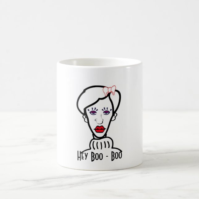 He Boo-Morgen-Tasse Tasse (Mittel)