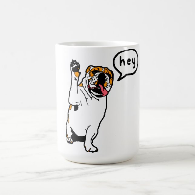 He Bulldogge Tasse (Mittel)