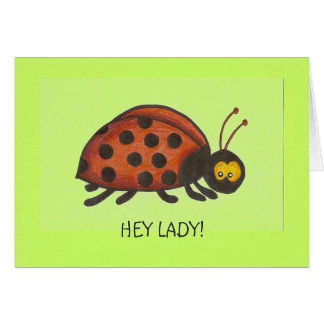 He Dame, Dame Bug Cards (Vorderseite (Horizontal))