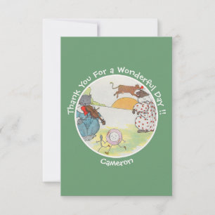 He Diddle Diddle Birthday Party Collection Dankeskarte