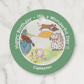 He Diddle Diddle Birthday Party Collection Geschenkanhänger