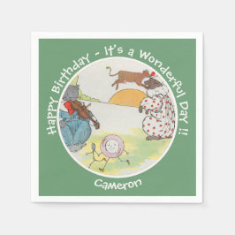 He Diddle Diddle Birthday Party Collection Serviette