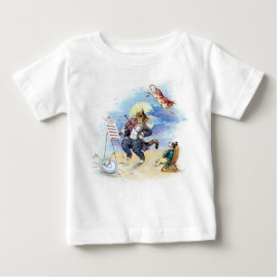 He, Diddle Diddle Kinderzimmer-Reim Baby T-shirt